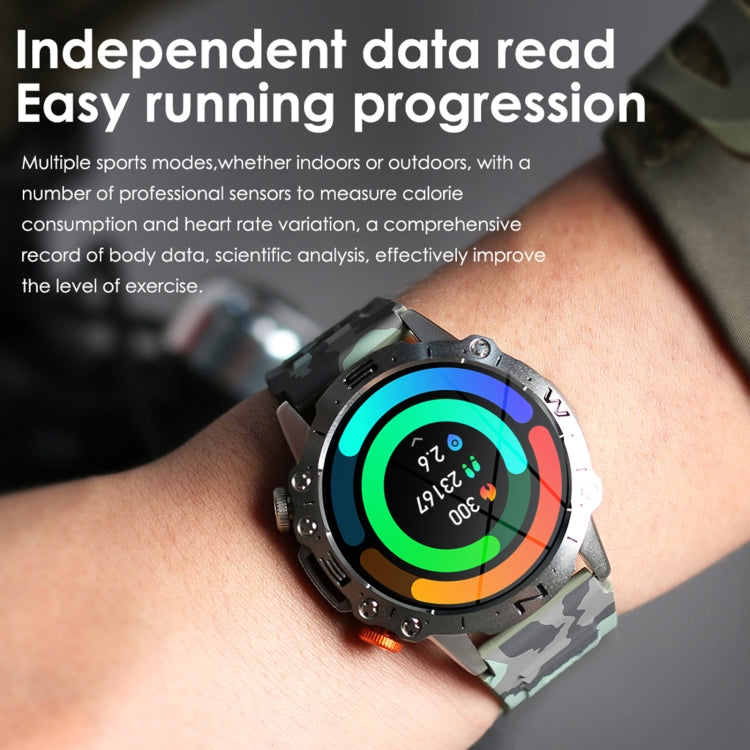K59 IP67 BT5.0 1,43 pouces Smart Watch prend en charge la détection d'appel vocal/sommeil