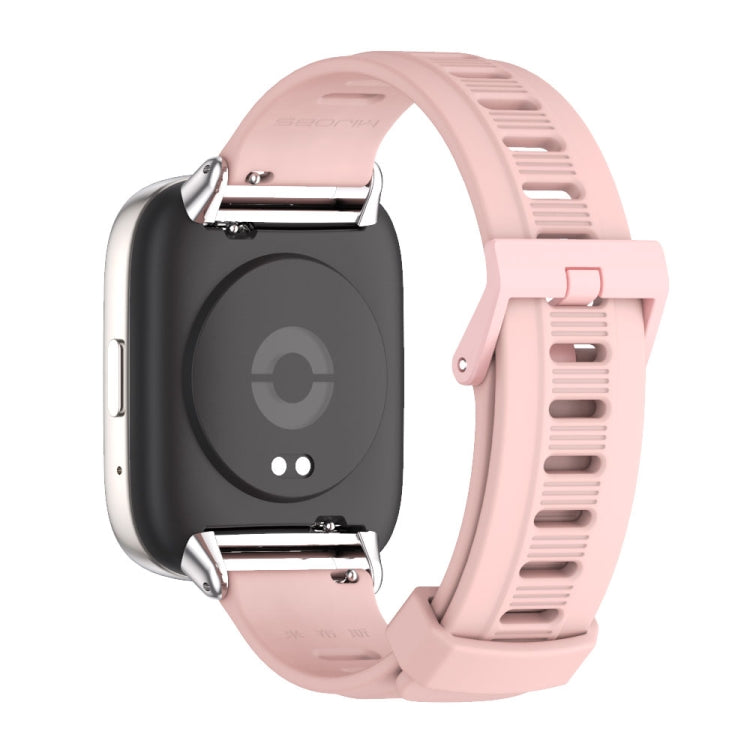 Bracelet de montre en TPU respirant à trou plat Mijobs, For Redmi Watch 3 Lite / Watch 3 Active