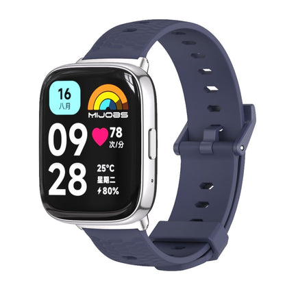 Bracelet de montre en TPU à texture nid d'abeille Mijobs, For Redmi Watch 3 Lite / Watch 3 Active