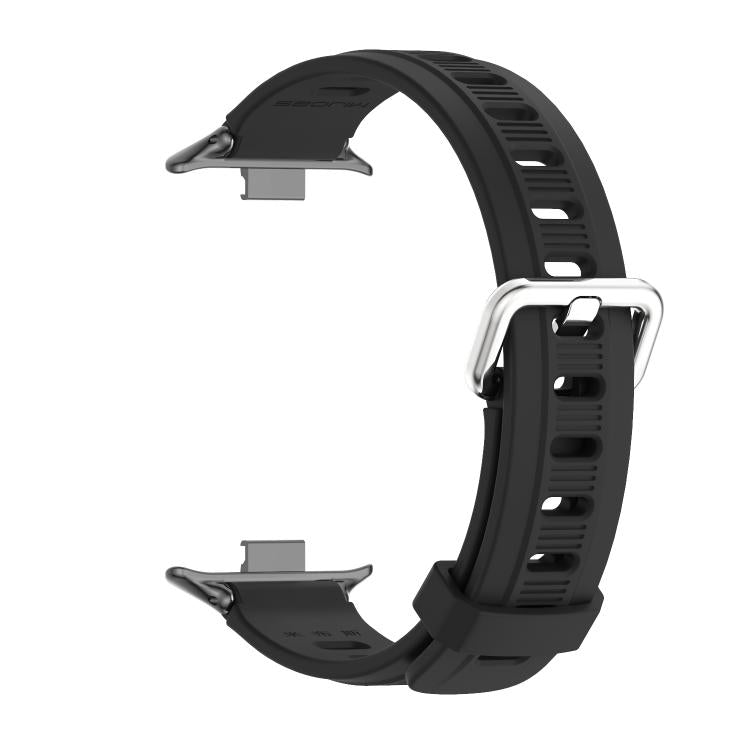 Bracelet de montre en silicone respirant à trou plat Mijobs, For Xiaomi Band 10 Pro / Redmi Watch 6 / 5