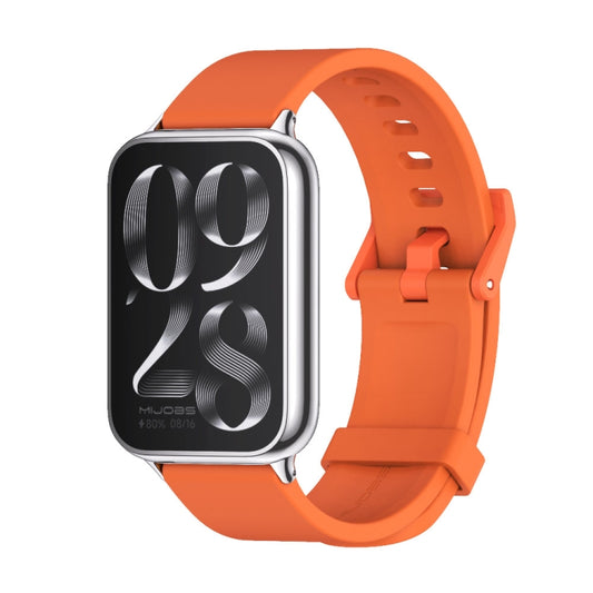 Bracelet de montre respirant en silicone Mijobs, For Xiaomi Band 10 Pro / Redmi Watch 6 / 5