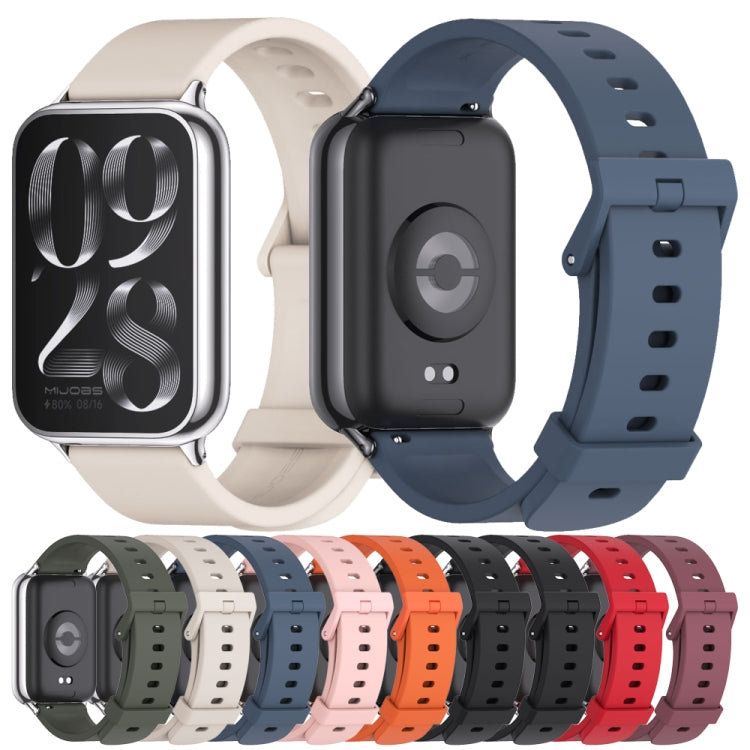Bracelet de montre respirant en silicone Mijobs, For Xiaomi Band 10 Pro / Redmi Watch 6 / 5