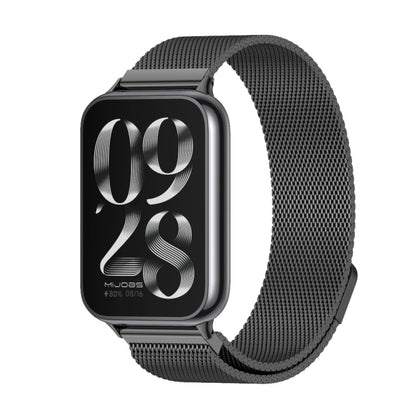 Mijobs Milan Bracelet de montre magnétique en acier inoxydable, For Xiaomi Band 10 Pro / Redmi Watch 6 / 5