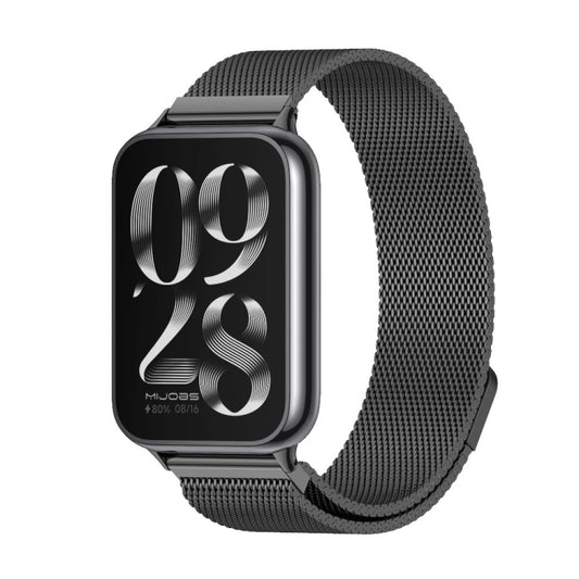 Mijobs Milan Bracelet de montre magnétique en acier inoxydable, For Xiaomi Band 10 Pro / Redmi Watch 6 / 5