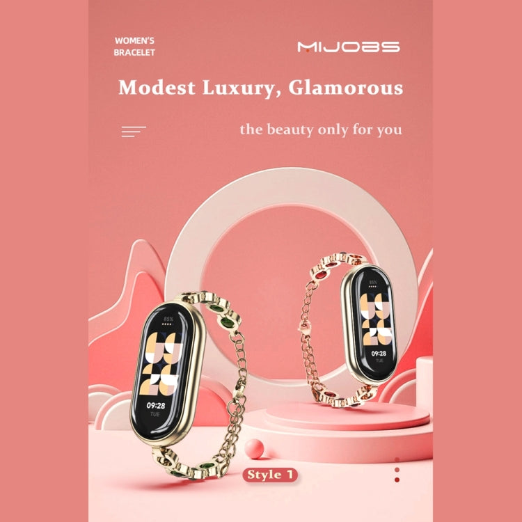 Mijobs Ruyi Bracelet de montre de beauté, For Xiaomi Smart Band 10 / 9 / 8