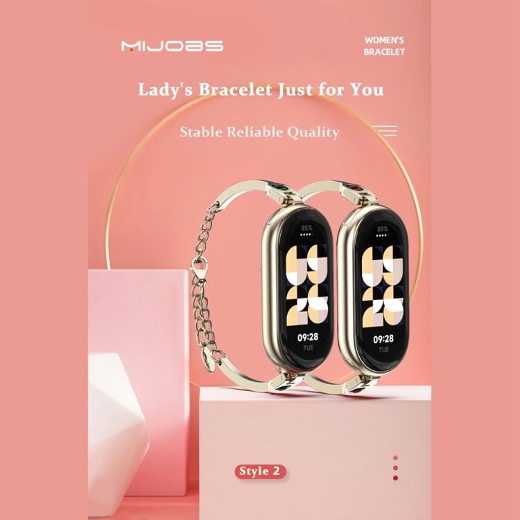 Mijobs Ruyi Bracelet de montre de beauté, For Xiaomi Smart Band 10 / 9 / 8