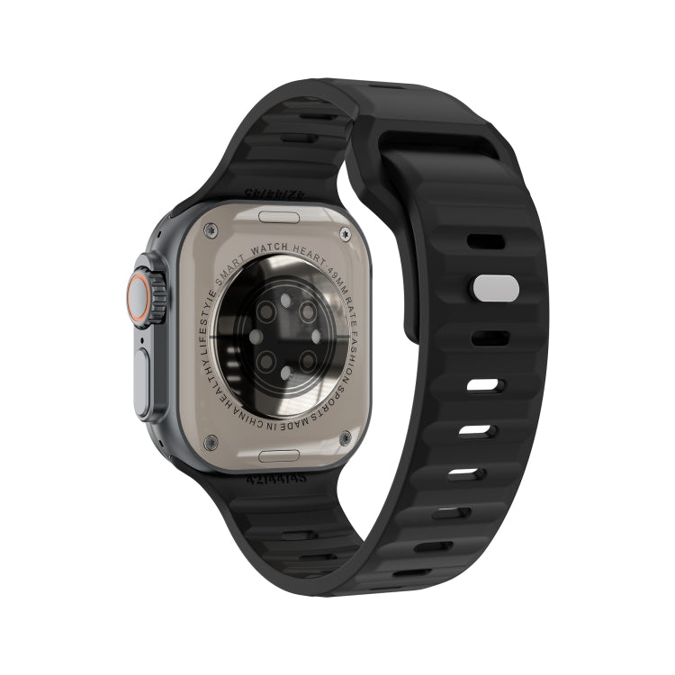Montre d'appel intelligente à écran iW9 Ultra de 2,04 pouces, appel BT/fréquence cardiaque/tension artérielle/oxygène sanguin
