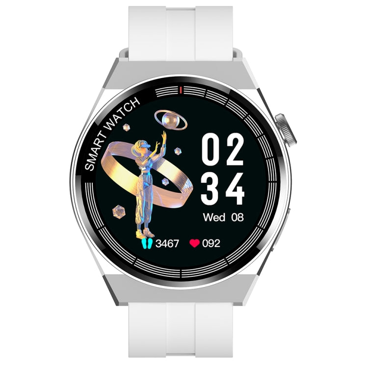 Bracelet intelligent GT3, montre intelligente 1,5 pouces, appel Bluetooth/fréquence cardiaque/tension artérielle/oxygène sanguin