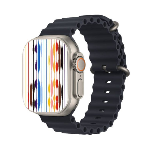 Bracelet intelligent S800 Ultra Max, montre intelligente à bande de Silicone de 1.5 pouces, appel Bluetooth/fréquence cardiaque/tension artérielle/oxygène sanguin