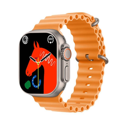 Bracelet intelligent S800 Ultra Max, montre intelligente à bande de Silicone de 1.5 pouces, appel Bluetooth/fréquence cardiaque/tension artérielle/oxygène sanguin