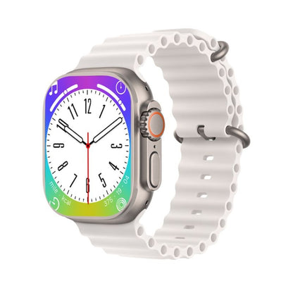 Bracelet intelligent S800 Ultra Max, montre intelligente à bande de Silicone de 1.5 pouces, appel Bluetooth/fréquence cardiaque/tension artérielle/oxygène sanguin