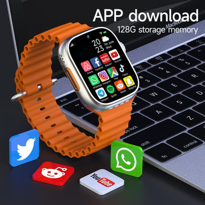 Montre pour téléphone intelligent GS37 à écran de 1,95 pouces, Android 9.0, tableur SL8541E, réseau : 4G, nano SIM unique, caméra avant et arrière, 1GB+16GB