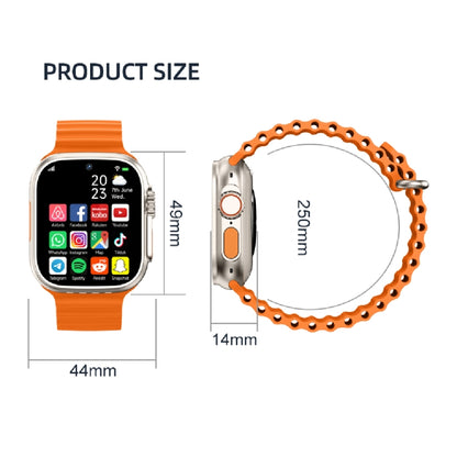 Montre pour téléphone intelligent GS37 à écran de 1,95 pouces, Android 9.0, tableur SL8541E, réseau : 4G, nano SIM unique, caméra avant et arrière, 1GB+16GB