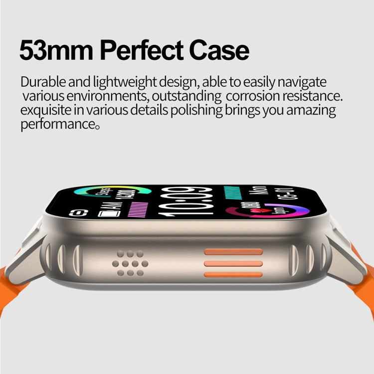 Bracelet intelligent G41, montre intelligente étanche IP67 de 2,01 pouces, appel Bluetooth/fréquence cardiaque/glycémie Non invasive/HRV/MET