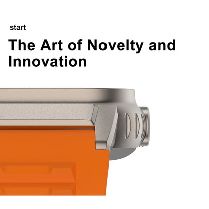 Bracelet intelligent G41, montre intelligente étanche IP67 de 2,01 pouces, appel Bluetooth/fréquence cardiaque/glycémie Non invasive/HRV/MET