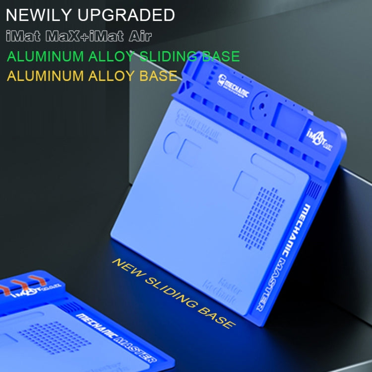 Base coulissante en alliage d'aluminium pour microscope mécanique imat Max-air