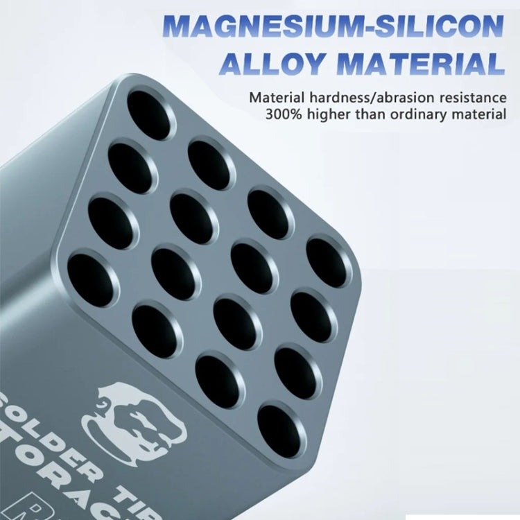Boîte de rangement de protection des pointes de soudure Mechanic R16
