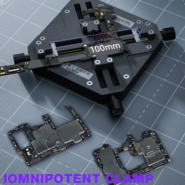 Mechanic Alien Support de carte mère universel à rotation de forme spéciale X 360