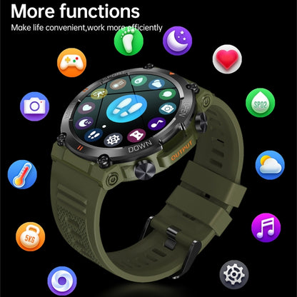 K56 Pro 1,39 pouces bracelet en acier intelligent supportant la surveillance de la fréquence cardiaque/surveillance de la pression artérielle, Steel Strap (Black Milanese), Steel Strap (Black Three Strains), Steel Strap (Black Bamboo Joint)