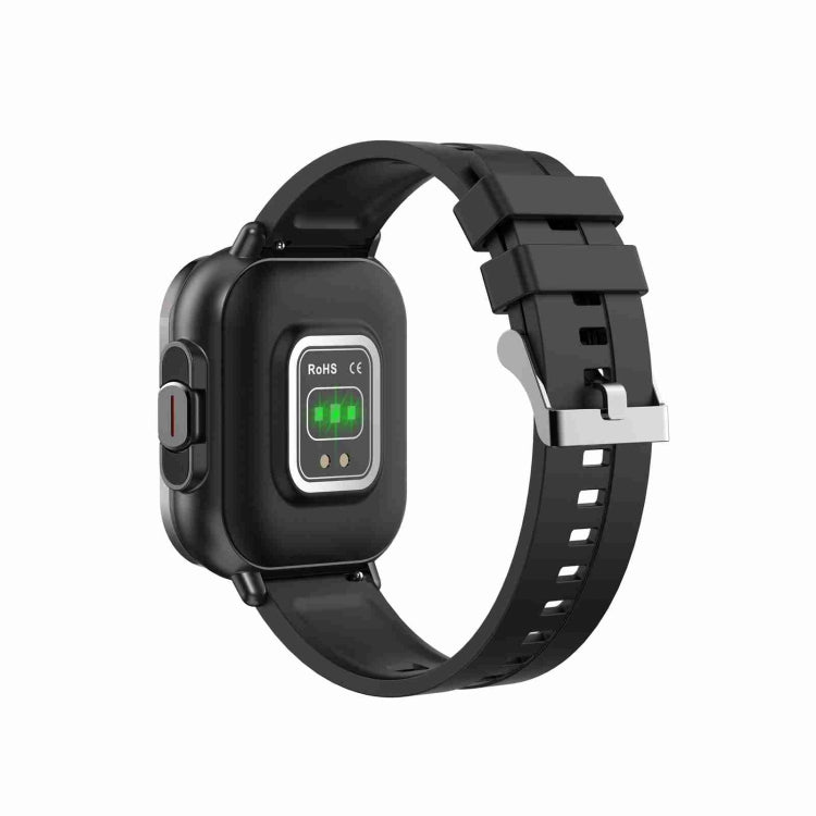 D8 2,01 pouces 2 en 1 Bluetooth écouteur bande de silicone montre intelligente, prise en charge de la surveillance de la santé/NFC, Silicone Band (Black), Silicone Band (Beige)