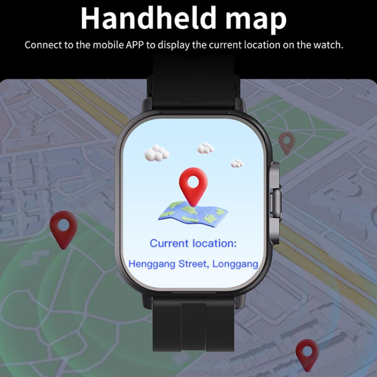 D8 2,01 pouces 2 en 1 Bluetooth écouteur bande d'acier montre intelligente, prise en charge de la surveillance de la santé/NFC, Steel Band (Black), Steel Band (Silver)
