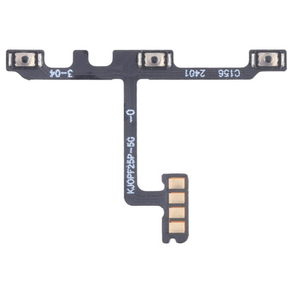 Bouton d'alimentation OEM et câble flexible du bouton de volume, For OPPO Reno14 Pro 5G CPH2739, For OPPO Reno14 5G CPH2737, For OPPO Reno13 F 5G CPH2699, For OPPO Reno13 5G, For OPPO Reno13 Pro, For OPPO A3 4G, For OPPO A3 5G, For OPPO K12x 5G        ...