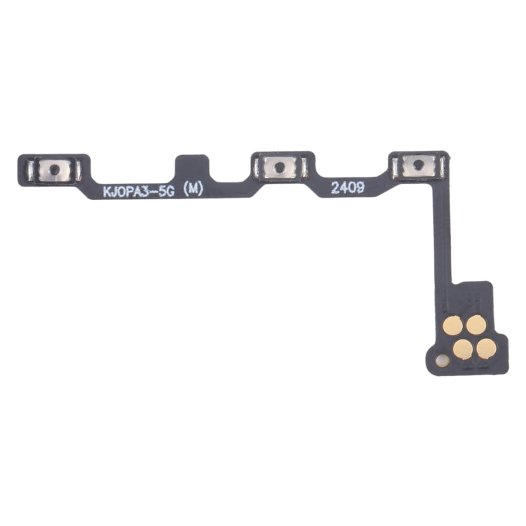 Bouton d'alimentation OEM et câble flexible du bouton de volume, For OPPO Reno14 Pro 5G CPH2739, For OPPO Reno14 5G CPH2737, For OPPO Reno13 F 5G CPH2699, For OPPO Reno13 5G, For OPPO Reno13 Pro, For OPPO A3 4G, For OPPO A3 5G, For OPPO K12x 5G        ...