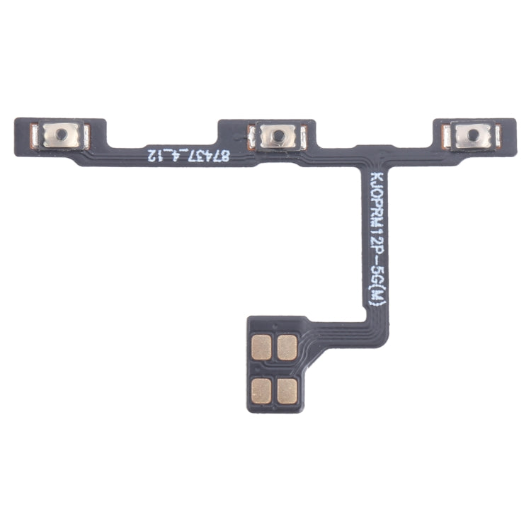 Bouton d'alimentation OEM et câble flexible du bouton de volume, For Realme 15 Pro RMX5101, For Realme 15 5G RMX5106, For Realme Narzo 80 Lite 5G, For Realme C71 4G RMX5303, For Realme C75 5G RMX3943, For Realme GT7 5G, For Realme C75x 4G              ...