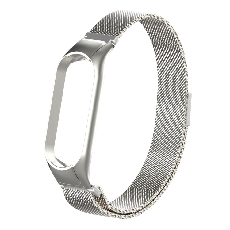 Bracelet en acier inoxydable magnétique de couleur unie Milano, For Xiaomi Mi Band 5