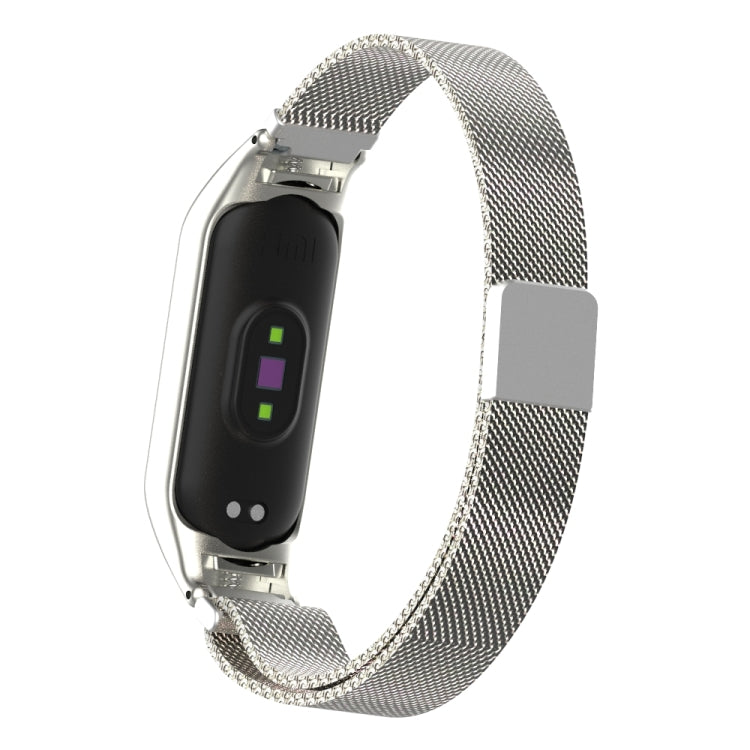 Bracelet en acier inoxydable magnétique de couleur unie Milano, For Xiaomi Mi Band 5