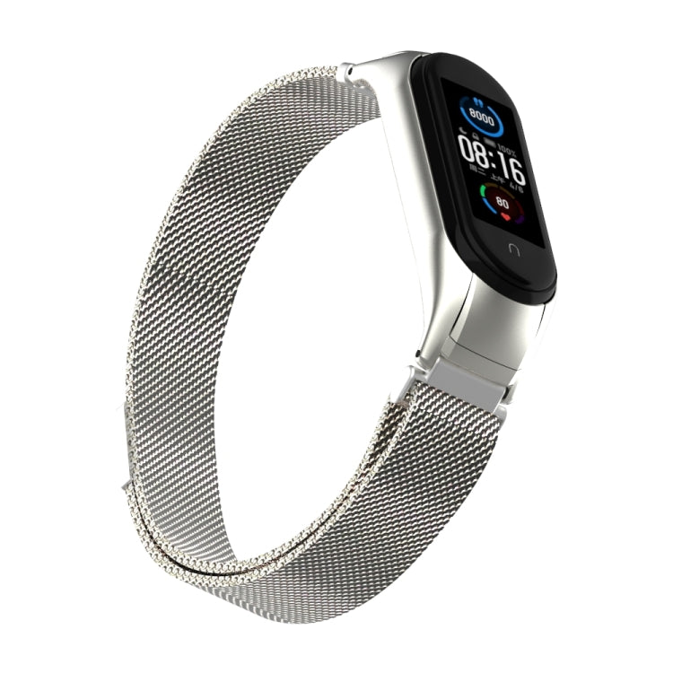 Bracelet en acier inoxydable magnétique de couleur unie Milano, For Xiaomi Mi Band 5