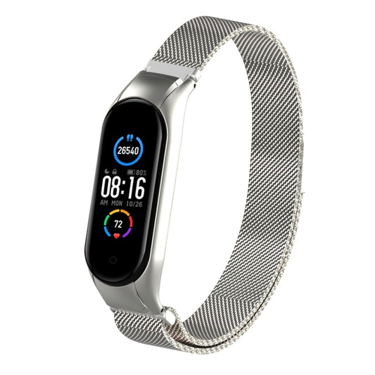 Bracelet en acier inoxydable magnétique de couleur unie Milano, For Xiaomi Mi Band 5