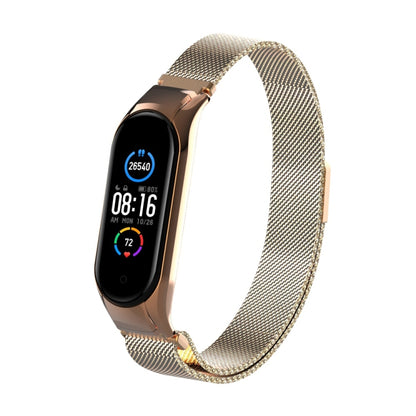 Bracelet en acier inoxydable magnétique de couleur unie Milano, For Xiaomi Mi Band 5
