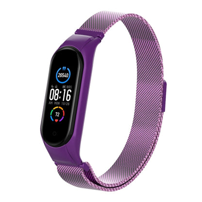 Bracelet en acier inoxydable magnétique de couleur unie Milano, For Xiaomi Mi Band 5