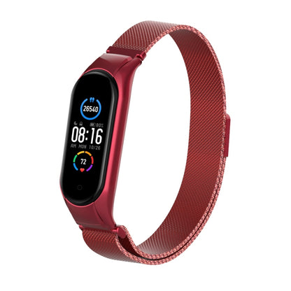 Bracelet en acier inoxydable magnétique de couleur unie Milano, For Xiaomi Mi Band 5