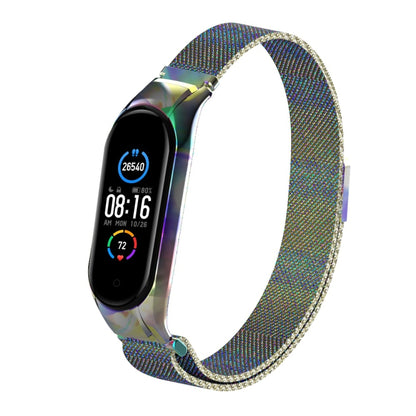 Bracelet en acier inoxydable magnétique de couleur unie Milano, For Xiaomi Mi Band 5