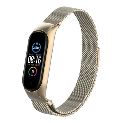 Bracelet en acier inoxydable magnétique de couleur unie Milano, For Xiaomi Mi Band 5