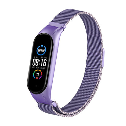 Bracelet en acier inoxydable magnétique de couleur unie Milano, For Xiaomi Mi Band 5