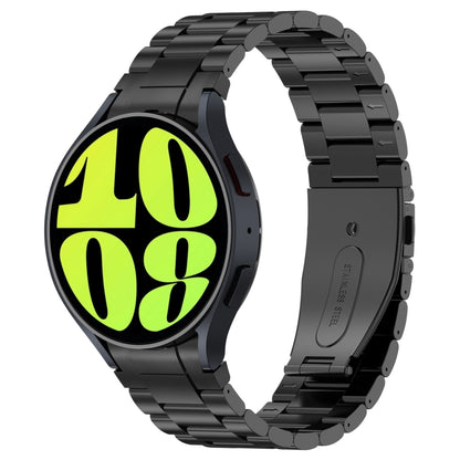 Bracelet de montre en métal à trois perles de style bouton, For Samsung Galaxy Watch6/6 Classic/5/5 Pro