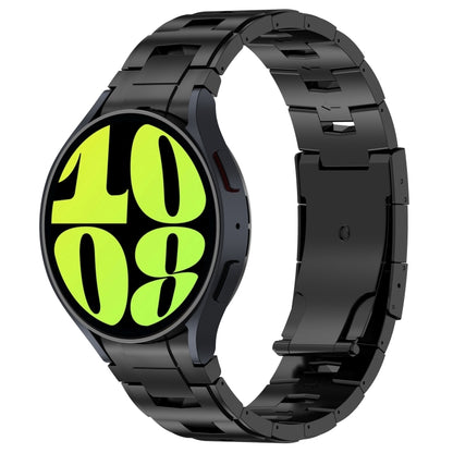 Bracelet de montre en métal et acier titane de style bouton, For Samsung Galaxy Watch6/6 Classic/5/5 Pro