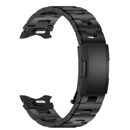 Bracelet de montre en métal et acier titane de style bouton, For Samsung Galaxy Watch6/6 Classic/5/5 Pro
