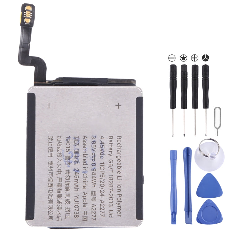 Batterie Li-ion, For Apple Watch SE 40mm A2277 2020 245mAh, For Apple Watch SE 44mm A2181 2020 296mAh