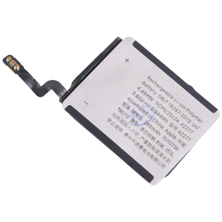 Batterie Li-ion, For Apple Watch SE 40mm A2277 2020 245mAh, For Apple Watch SE 44mm A2181 2020 296mAh
