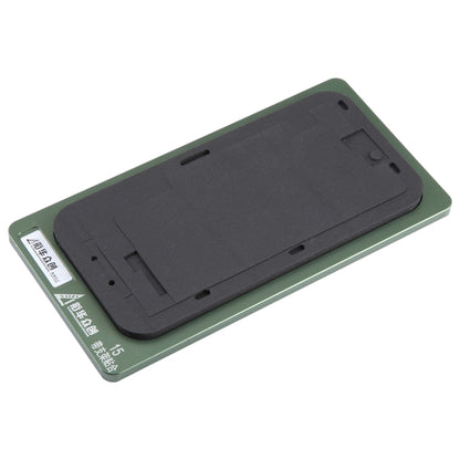 Écran LCD avec tapis de positionnement de cadre, moule fixe