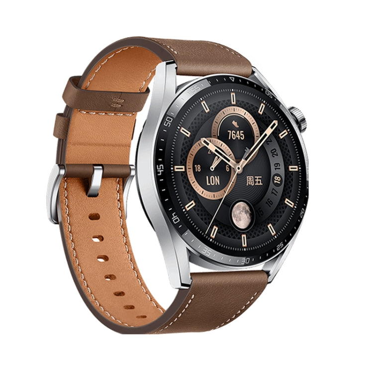 Bracelet de montre universel en cuir à queue carrée, 22mm