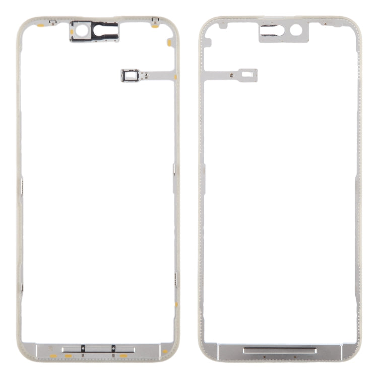 Cadre de cadre d'écran LCD avant, For iPhone 16 Pro Max, For iPhone 16 Pro, For iPhone 16 Plus, For iPhone 16, For iPhone 15 Pro Max, For iPhone 15 Pro, For iPhone 15 Plus, For iPhone 15