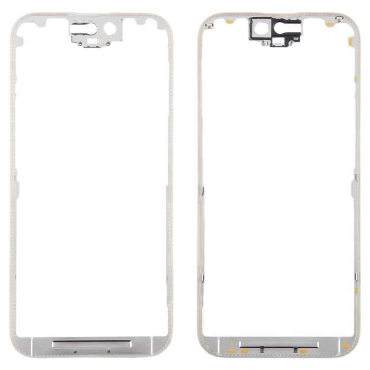 Cadre de cadre d'écran LCD avant, For iPhone 16 Pro Max, For iPhone 16 Pro, For iPhone 16 Plus, For iPhone 16, For iPhone 15 Pro Max, For iPhone 15 Pro, For iPhone 15 Plus, For iPhone 15