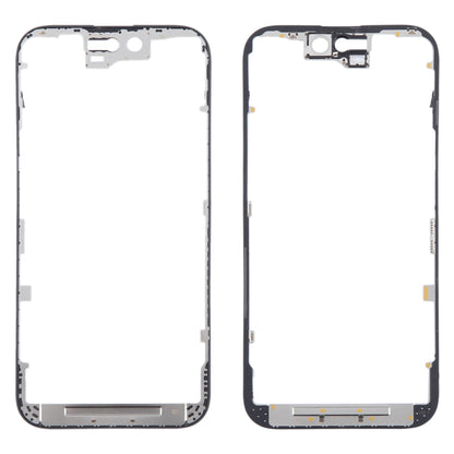 Cadre de cadre d'écran LCD avant, For iPhone 16 Pro Max, For iPhone 16 Pro, For iPhone 16 Plus, For iPhone 16, For iPhone 15 Pro Max, For iPhone 15 Pro, For iPhone 15 Plus, For iPhone 15