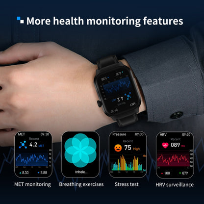 Montre intelligente avec bracelet en acier milanais de 2.01 pouces, Bluetooth, prise en charge de la surveillance de la fréquence cardiaque/glycémie Non invasive, Milanese Steel Strap Gold