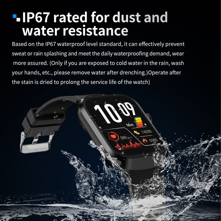 Montre intelligente avec bracelet en acier milanais de 2.01 pouces, Bluetooth, prise en charge de la surveillance de la fréquence cardiaque/glycémie Non invasive, Milanese Steel Strap Gold